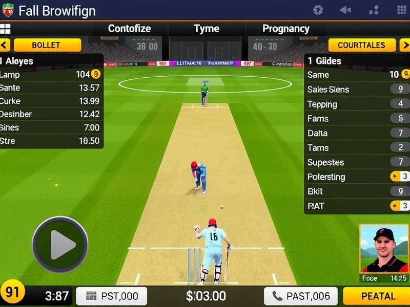 Ultimate Cricket Power Gameplay Screenshot
